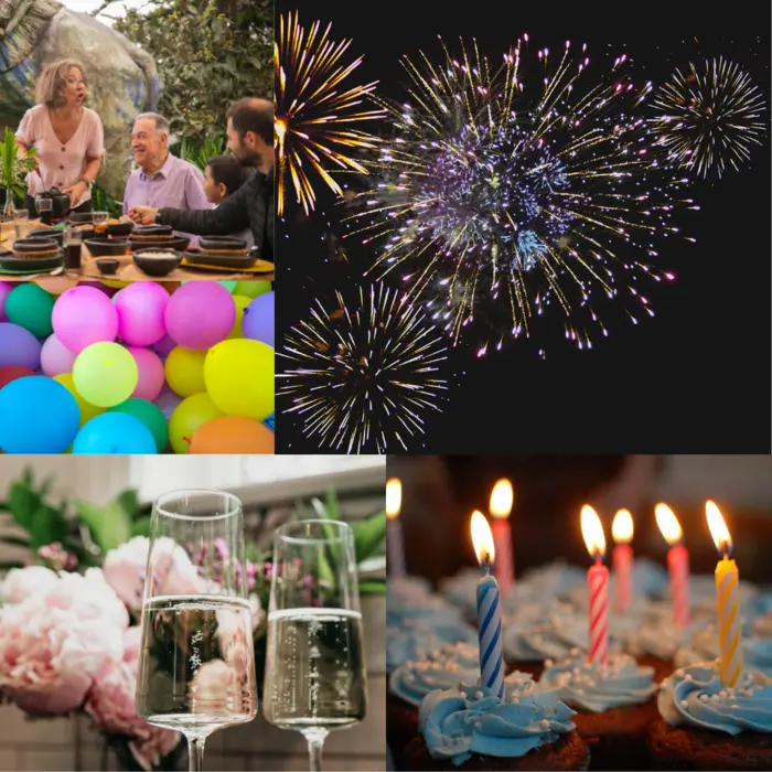 Commande er livraison de bouquet ou de montage pour un anniversaire ou une fête chez des amis en famille