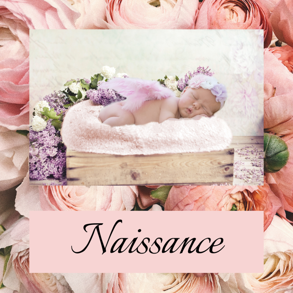 commande et livraison de bouquet de fleurs pour une naissance ou un baptême.