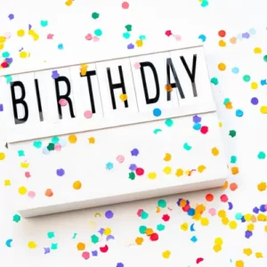 Carte anniversaire
